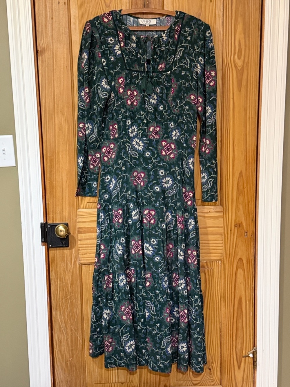 Sea New York Floral Maxi Robina Dress ~ M - Picture 4 of 15